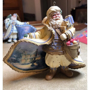 2003 Thomas Kinkade Old World Santa's Christmas Heirloom Ornament NOS 11 of 17